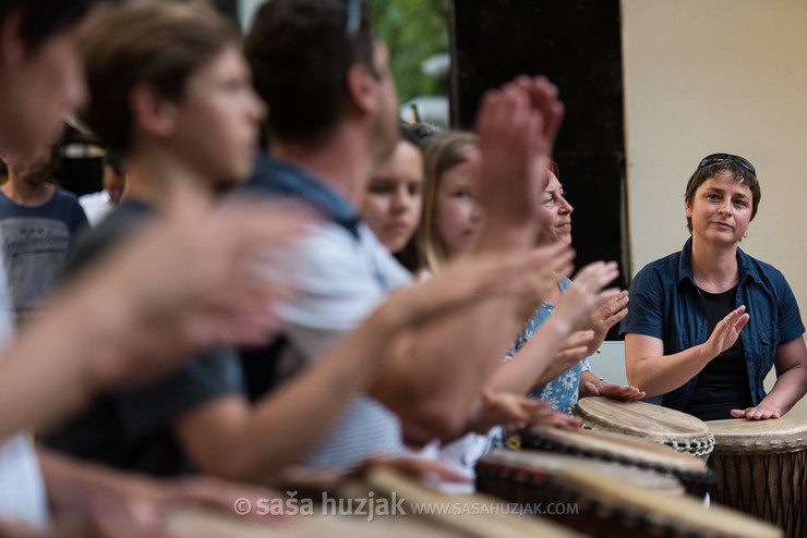 Zaključna bobnarska predstava Plesne izbe Maribor @ Vetrinjski dvor, Maribor (Slovenia), 16/06/2017 <em>Photo: © Saša Huzjak</em>