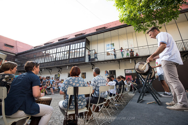 Zaključna bobnarska predstava Plesne izbe Maribor @ Vetrinjski dvor, Maribor (Slovenia), 16/06/2017 <em>Photo: © Saša Huzjak</em>