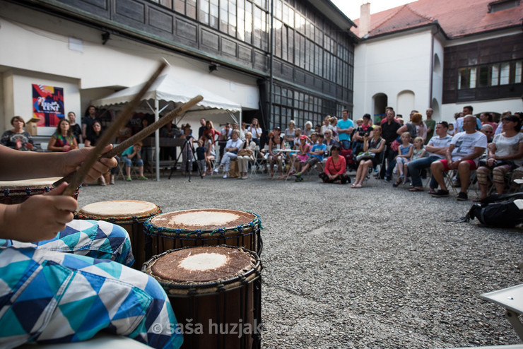 Zaključna bobnarska predstava Plesne izbe Maribor @ Vetrinjski dvor, Maribor (Slovenia), 16/06/2017 <em>Photo: © Saša Huzjak</em>