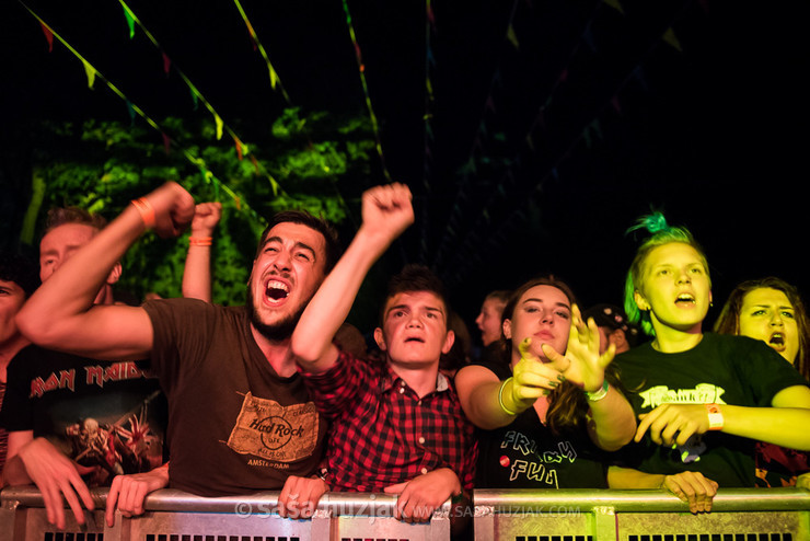 Šank?! fans @ Rocklive, Šoderica, Koprivnica (Croatia), 2017  <em>Photo: © Saša Huzjak</em>