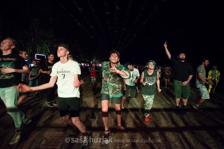 Ska-Pécs fans @ Rocklive #7, Šoderica, Koprivnica (Croatia), 28/07/2017 <em>Photo: © Saša Huzjak</em>