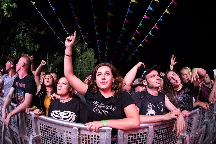 Krankšvester fans @ Rocklive #7, Šoderica, Koprivnica (Croatia), 28/07/2017 <em>Photo: © Saša Huzjak</em>