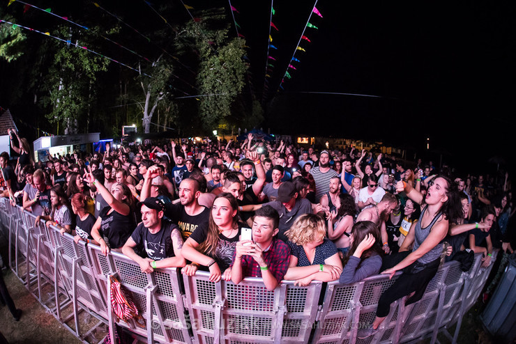 Krankšvester fans @ Rocklive #7, Šoderica, Koprivnica (Croatia), 28/07/2017 <em>Photo: © Saša Huzjak</em>