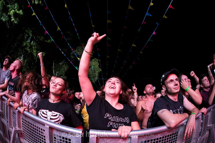 Krankšvester fans @ Rocklive #7, Šoderica, Koprivnica (Croatia), 28/07/2017 <em>Photo: © Saša Huzjak</em>