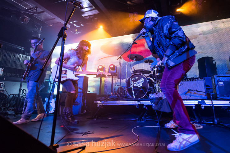 Dalaj Eegol alias RecycleMan, special guest of Koala Voice @ Cvetličarna, Ljubljana (Slovenia), 26/10/2017 <em>Photo: © Saša Huzjak</em>