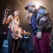 Dalaj Eegol alias RecycleMan, special guest of Koala Voice @ Cvetličarna, Ljubljana (Slovenia), 26/10/2017 <em>Photo: © Saša Huzjak</em>