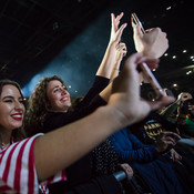 Parni Valjak first row fans @ Arena Zagreb, Zagreb (Croatia), 01/12/2017 <em>Photo: © Saša Huzjak</em>