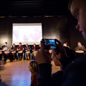 Zimska bobnarska produkcija Plesne izbe Maribor @ Vetrinjski dvor, Maribor (Slovenia), 13/01/2018 <em>Photo: © Saša Huzjak</em>