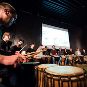 Zimska bobnarska produkcija Plesne izbe Maribor @ Vetrinjski dvor, Maribor (Slovenia), 13/01/2018 <em>Photo: © Saša Huzjak</em>