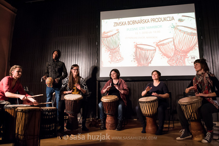 Zimska bobnarska produkcija Plesne izbe Maribor @ Vetrinjski dvor, Maribor (Slovenia), 13/01/2018 <em>Photo: © Saša Huzjak</em>