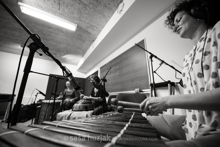 Djembabe, recording session @ B.A.S.E., Maribor (Slovenia) <em>Photo: © Saša Huzjak</em>