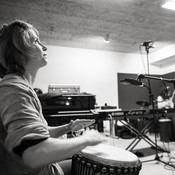 Djembabe, recording session @ B.A.S.E., Maribor (Slovenia) <em>Photo: © Saša Huzjak</em>