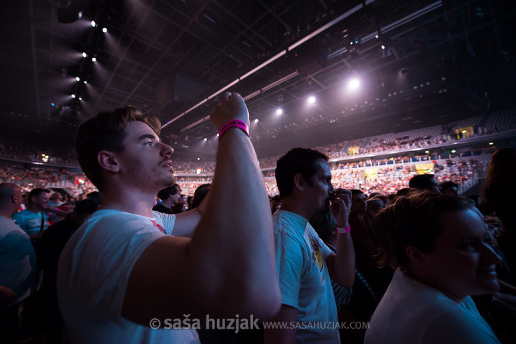 Fans waiting for the concert @ Arena Zagreb, Zagreb (Croatia), 06/05/2018 <em>Photo: © Saša Huzjak</em>