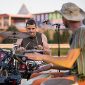 Jernej Šorli (Stari pes) @ Plavajoči oder na Dravi (Floating stage on river Drava), Maribor (Slovenia), 28/07/2018 <em>Photo: © Saša Huzjak</em>