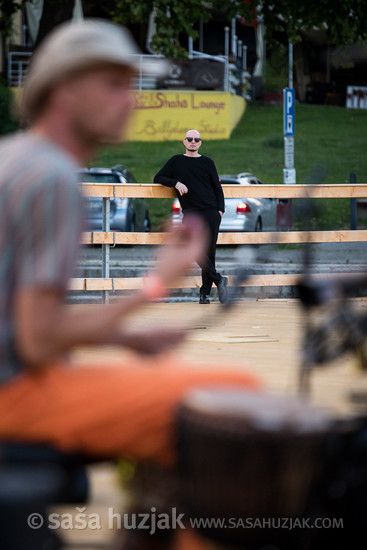 Fan @ Plavajoči oder na Dravi (Floating stage on river Drava), Maribor (Slovenia), 28/07/2018 <em>Photo: © Saša Huzjak</em>