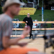 Fan @ Plavajoči oder na Dravi (Floating stage on river Drava), Maribor (Slovenia), 28/07/2018 <em>Photo: © Saša Huzjak</em>