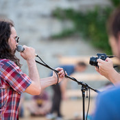 Matic Jereb (Stari pes) @ Plavajoči oder na Dravi (Floating stage on river Drava), Maribor (Slovenia), 28/07/2018 <em>Photo: © Saša Huzjak</em>