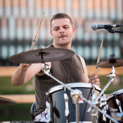 Jernej Šorli (Stari pes) @ Plavajoči oder na Dravi (Floating stage on river Drava), Maribor (Slovenia), 28/07/2018 <em>Photo: © Saša Huzjak</em>