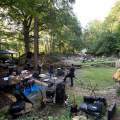 Madame Brumowski soundcheck @ Pruh, Svečina (Slovenia), 08/09/2018 <em>Photo: © Saša Huzjak</em>