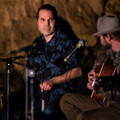 Andrej Hrvatin (Tadej Vesenjak banda) @ Pruh, Svečina (Slovenia), 08/09/2018 <em>Photo: © Saša Huzjak</em>