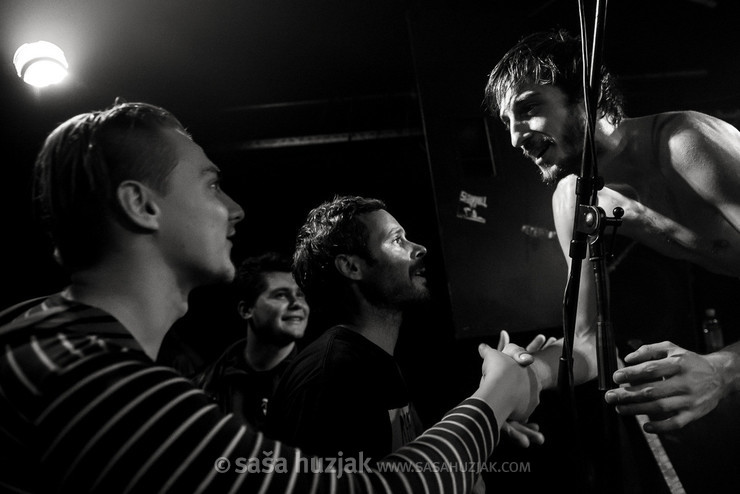 Boris Vlastelica (Repetitor) with fans @ AKC Attack, Zagreb (Croatia), 18/10/2018 <em>Photo: © Saša Huzjak</em>