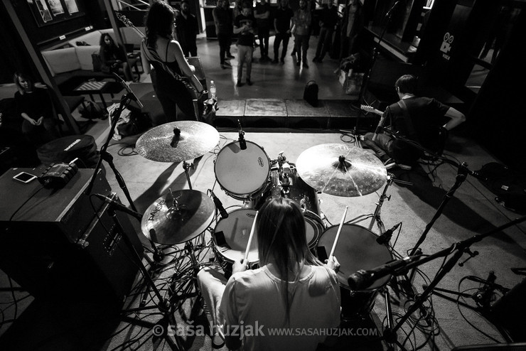 Soundcheck @ KSET, Zagreb (Croatia), 19/10/2018 <em>Photo: © Saša Huzjak</em>