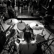 Soundcheck @ KSET, Zagreb (Croatia), 19/10/2018 <em>Photo: © Saša Huzjak</em>