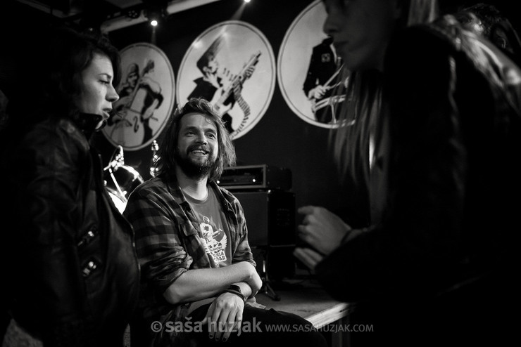 Soundcheck @ KSET, Zagreb (Croatia), 19/10/2018 <em>Photo: © Saša Huzjak</em>