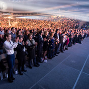 Standing ovations @ Arena Stožice, Ljubljana (Slovenia), 17/11/2018 <em>Photo: © Saša Huzjak</em>