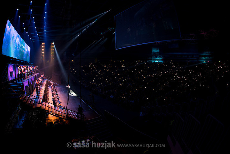 Perpetuum Jazzile @ Arena Stožice, Ljubljana (Slovenia), 17/11/2018 <em>Photo: © Saša Huzjak</em>
