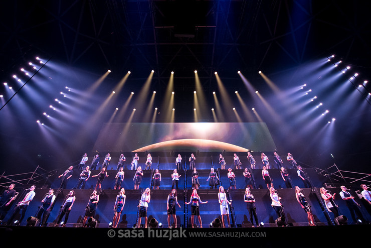 Perpetuum Jazzile @ Arena Stožice, Ljubljana (Slovenia), 2018 <em>Photo: © Saša Huzjak</em>