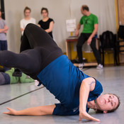 Enter the spiral: acrobatic flow - Katjuša Kovačič & Nikola Orešković @ Zimska plesna šola / Winter dance school, Maribor (Slovenia), 22/02 > 25/02/2019 <em>Photo: © Saša Huzjak</em>