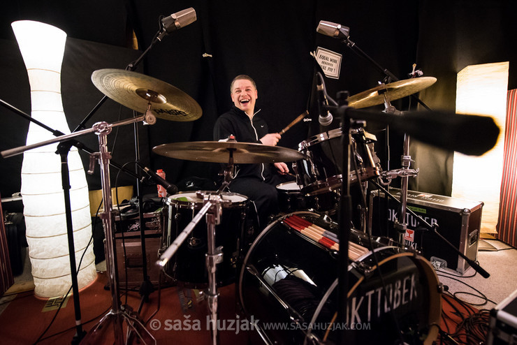 Gregor Božič (Okttober) @ Rehearsal room: Okttober, Maribor (Slovenia) <em>Photo: © Saša Huzjak</em>