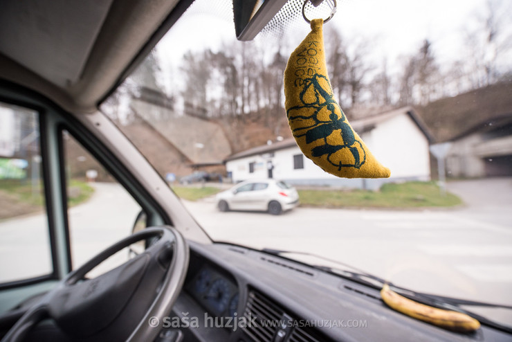 Koala Voice banana(s) @ On the road to KSET, Zagreb (Croatia), 27/03/2019 <em>Photo: © Saša Huzjak</em>