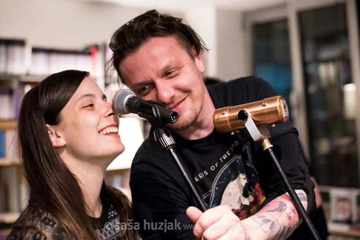 Soundcheck @ Bulevar Books, Novi Sad (Serbia), 30/03/2019 <em>Photo: © Saša Huzjak</em>