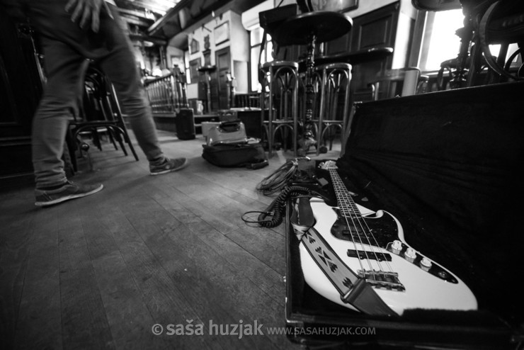 Soundcheck @ River Pub, Rijeka (Croatia), 19/04/2019 <em>Photo: © Saša Huzjak</em>