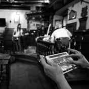 Soundcheck @ River Pub, Rijeka (Croatia), 19/04/2019 <em>Photo: © Saša Huzjak</em>