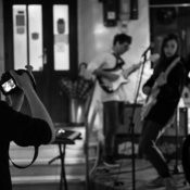 Video recording session @ Buffet Bunker, Pazin (Croatia), 20/04/2019 <em>Photo: © Saša Huzjak</em>