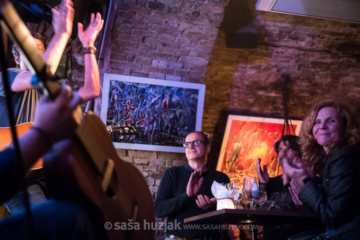 Great acoustic intermezzo by Milan and Niki @ KGB, Maribor (Slovenia), 11/05/2019 <em>Photo: © Saša Huzjak</em>