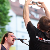 Matic Jereb (Stari pes), photographed on stage @ Festival Lent, Maribor (Slovenia), 2019 <em>Photo: © Saša Huzjak</em>