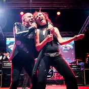 Aki Rahimovski and Kristina Tina Kresnik (Parni Valjak) @ Tvrđava sv. Mihovila, Šibenik (Croatia), 14/09/2019 <em>Photo: © Saša Huzjak</em>