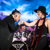 Kristina Tina Kresnik and Aki Rahimovski (Parni Valjak) @ Spaladium Arena, Split (Croatia), 02/11/2019 <em>Photo: © Saša Huzjak</em>