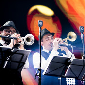 Brass section @ Spaladium Arena, Split (Croatia), 02/11/2019 <em>Photo: © Saša Huzjak</em>