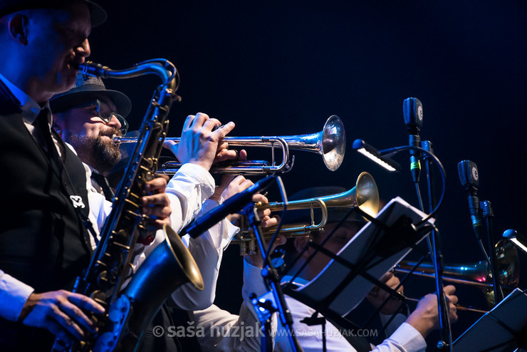 Brass section @ Spaladium Arena, Split (Croatia), 02/11/2019 <em>Photo: © Saša Huzjak</em>