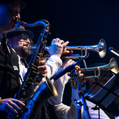 Brass section @ Spaladium Arena, Split (Croatia), 02/11/2019 <em>Photo: © Saša Huzjak</em>