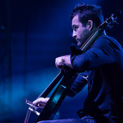Matej Milošev, guest on cello @ Spaladium Arena, Split (Croatia), 02/11/2019 <em>Photo: © Saša Huzjak</em>