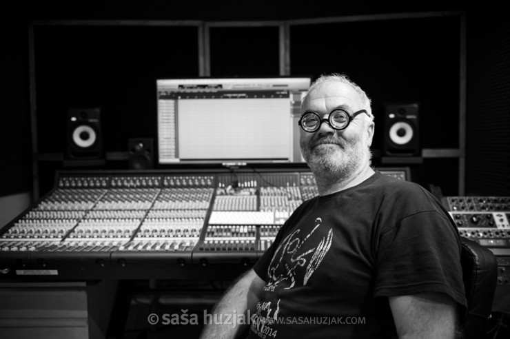 What is recording without some fun - Professor Ženko @ Bejsmen Studio, Maribor (Slovenia) <em>Photo: © Saša Huzjak</em>