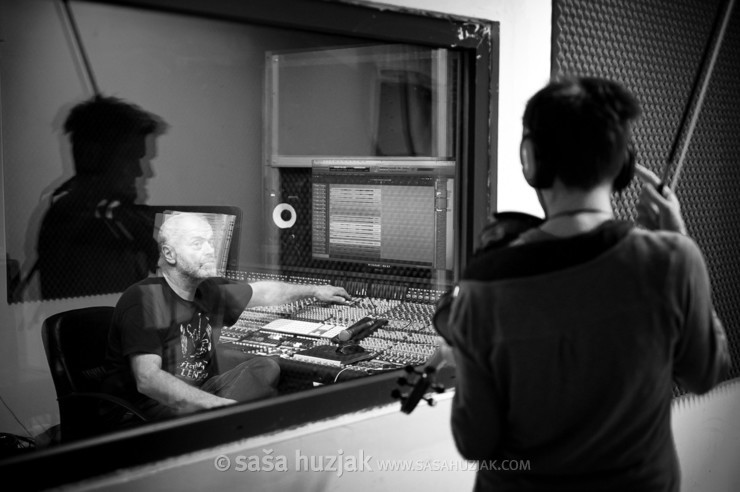 Madame Brumowski, album recording session @ Bejsmen Studio, Maribor (Slovenia) <em>Photo: © Saša Huzjak</em>