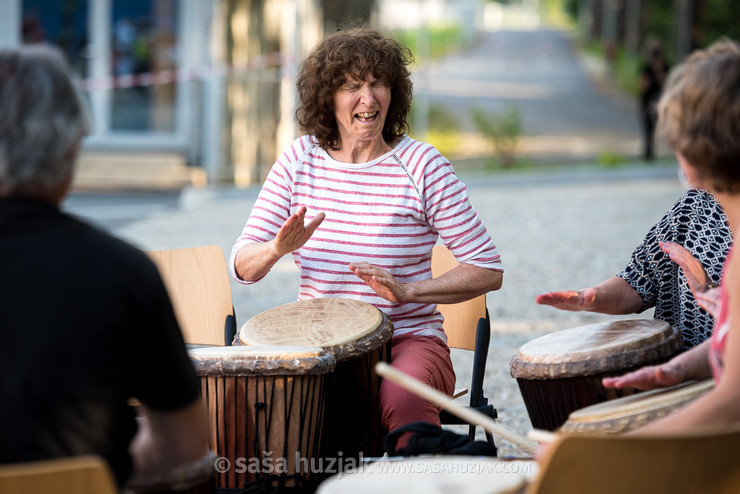 Bobnarski nastop Plesne izbe Maribor @ Karantena, Maribor (Slovenia), 19/06/2021 <em>Photo: © Saša Huzjak</em>