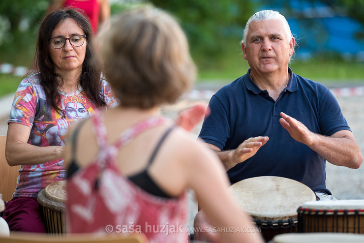 Bobnarski nastop Plesne izbe Maribor @ Karantena, Maribor (Slovenia), 19/06/2021 <em>Photo: © Saša Huzjak</em>